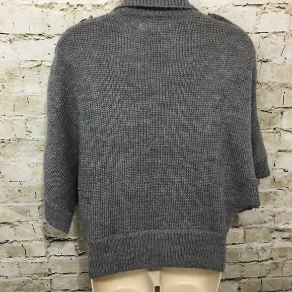 Banana Republic Gray Wool Alpaca Cardigan - Picture 4 of 5